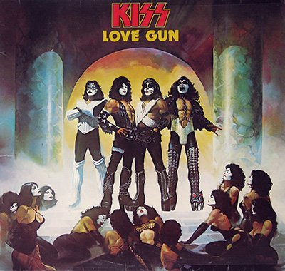 Thumbnail of KISS - Love Gun album front cover